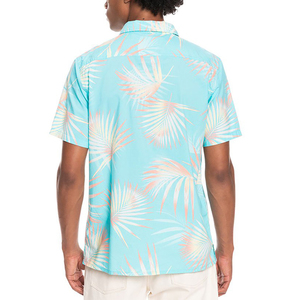 เสื้อฮาวายผ้าฝ้ายเรยอนสำหรับผู้ชายเสื้อแขนสั้นวิสคอสเสื้อเชิ๊ตผู้ชาย2025ใหม่ - Product Image 3