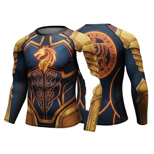 เสื้อรัดกล้ามเนื้อพิมพ์ลายตามสั่งขายส่งสำหรับทุกเพศ  แบบสวมใส่สบาย ระบายอากาศได้ดี ป้องกันรังสียูวี UPF50  พร้อมบริการพิมพ์ลายด้วยความร้อน - Product Image 3