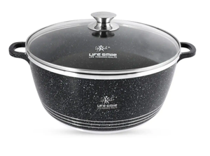 Casserole de cuisine antiadhésive avec revêtement en granit multicouche - Product Image 2