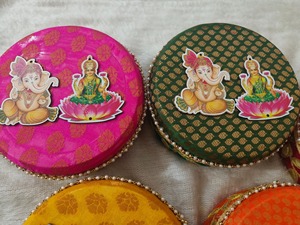 Caja de acero decorativa de 500 gramos, recuerdo de boda, evento, fiesta, regalo de devolución, invitados, Festival, templo de Navidad, regalo, cajas de joyería dulces - Product Image 2