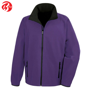 Veste Softshell à manches longues pour hommes, confortable, chaude, coupe-vent, imperméable, avec col montant, nouveauté - Product Image 3