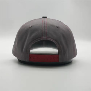 หมวกเบสบอลสำหรับทั้งชายและหญิงหมวกผ้าคอตตอน6แผงหมวกกีฬาวิ่งโลโก้ออกแบบได้เองหมวกคุณพ่อมีฝาปิดโลหะราคาถูก - Product Image 3