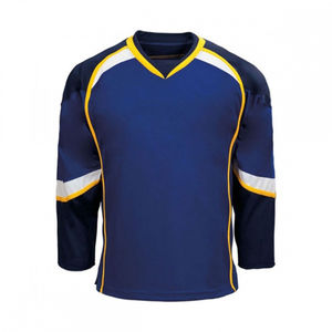 Unisex Ice Hockey Team Uniform Polyester Fabric Quick Dry Breathable Knit Sublimation Ready - Product Image 2