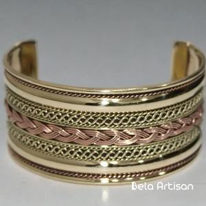 Boucles d'oreilles lustre en forme de lune vintage uniques manchette en fil de laiton oxydé pour les fêtes bijoux de mode pour l'achat en gros - Product Image 5