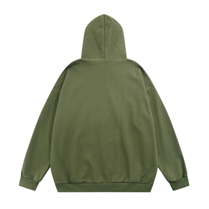 Respirant séchage rapide noël kangourou à manches longues en détresse vert gothique femmes Streetwear hommes sweats à capuche - Product Image 6