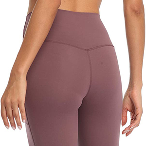Mallas de mujer, pantalones de Yoga sin costuras, mallas de entrenamiento para gimnasio, cintura alta, estilo de compresión, pantalones deportivos elásticos atléticos - Product Image 5