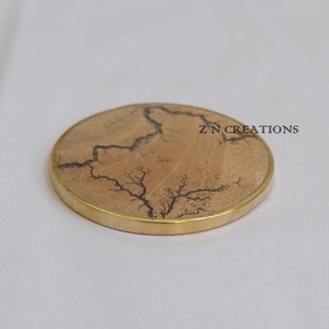 High Quality Custom Handmade Resin Marble Wooden Coasters MFD Manufacturer's <b>Mats</b> & Pads for Drinks - Product Image 5