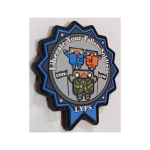 Parches de PVC Ecológicos de Alta Calidad Hechos a Medida al por Mayor 2025, Logotipo de Goma Suave en Relieve 2D 3D para Coser en Bolsas - Product Image 3