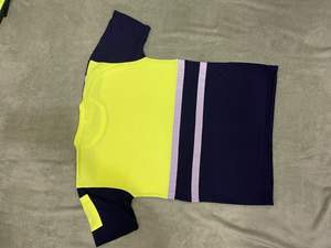 Camiseta de Algodón Reflectante de Alta Visibilidad para Hombre, Camiseta de Trabajo de Seguridad de Alta Visibilidad, Camisetas Ligeras para Construcción y Trabajos en Carreteras - Product Image 4