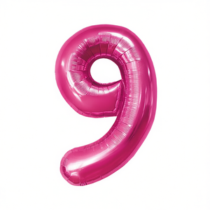 ลูกโป่งปาร์ตี้เลิฟ หมายเลข ฟูเชีย N9 100 ซม. 12 ลูก/ถุง - Product Image 2