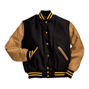 Varsity Jacket Custom Logo Baseball Bomber Jacket Hombres Mujeres Estilo universitario Moda Prendas de abrigo Streetwear Jacket - Product Image 5