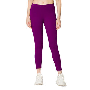 Pantalones de Yoga de cintura alta para mujer, bolsillos laterales dobles, mallas deportivas de punto transpirables para Fitness, logotipo personalizado de alta elasticidad - Product Image 6