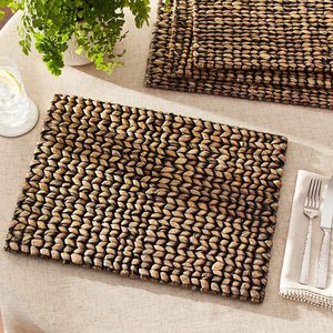 Water hyacinth place mat best price eco-friendly <b>placemat</b> table mats for dining decor piece - Product Image 2