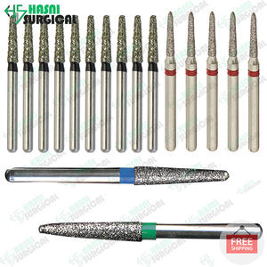 Fresas dentales de diamante con extremos cónicos, instrumentos aprobados por Hasni Surgical - Product Image 6