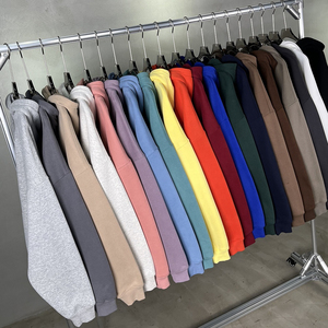 Oem Custom Cropped Hoodie Oversized Heavyweight Hoodies 350g Baggy Cotton Foam 3d Puff Printing Cropped Hoodie - Product Image 5
