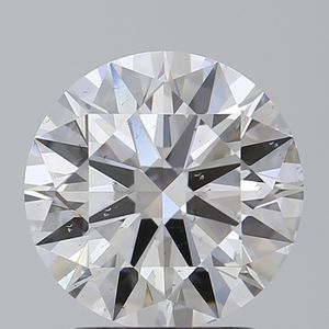 2 quilates CVD diamante F Color Si1 claridad excelente corte forma redonda diamante laboratorio cultivado alta calidad Blanco CVD diamantes sueltos OEM - Product Image 1