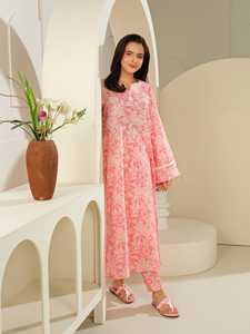 Jilani Exporters – Nouvelle collection de costumes Shalwar Kameez imprimés 2 pièces pour femmes, légers, séchage rapide, toutes saisons - Product Image 5