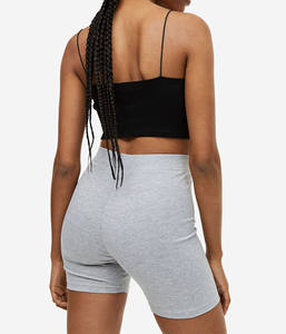 Shorts de vêtements pour femmes respirants du Pakistan taille coton/polyester de qualité supérieure avec poches Shorts d'été de course - Product Image 3