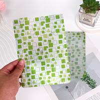 Insert Kindle Kustom, Kartu Casing Transparan Personal untuk Kindle Paperwhite, Kartu Dekorasi Tanpa Lem untuk E-Reader