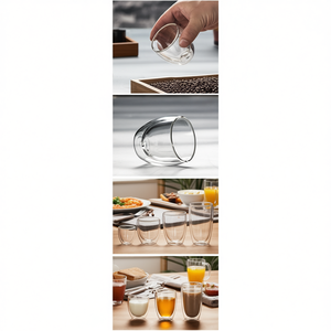 Verre thermique à double paroi en borosilicate Bdt 450 ml, compatible lave-vaisselle - Product Image 3