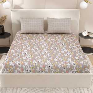 Sábanas 100% algodón estampadas hechas a medida en patrones florales hechas de tela de algodón de primera calidad ideal para reventa - Product Image 2