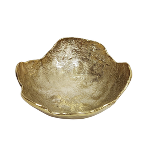 <b>White</b> Uncoated Biodegradable Metal & Wood Salad <b>Serving</b> <b>Bowl</b> for Hotel Home Restaurant Decorative Tabletop Use - Product Image 6