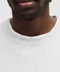 Fabricant de sweat à capuche en éponge française à fermeture éclair 350 g/m² 100% sweat à capuche uni en coton à manches longues pour hommes - Product Image 4