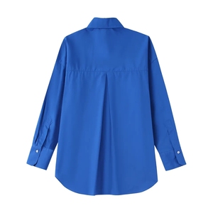 Camisas y blusas de secado rápido para mujer anti pilling transpirable cómodo logotipo personalizado fácil de usar blusas ligeras - Product Image 3