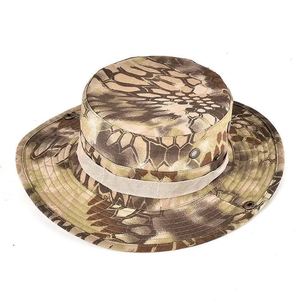 Sombrero de camuflaje para exteriores con solapa en el cuello diseñado para caza, pesca y senderismo, proporciona protección UV y comodidad durante todo el día con calor - Product Image 3