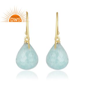 Pendientes colgantes de piedras preciosas de amazonita Natural de plata de ley más vendidos, fabricante de joyería personalizada - Product Image 4