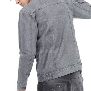 Veste en jean 100% coton pour hommes la plus vendue Style décontracté sur mesure avec une grande conception d'hiver Dernière version - Product Image 4