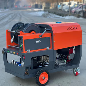 Puissant avec télécommande sécurité barre parallèle moteur à essence 200bar 70lpm égout jet machine <span class=keywords><strong>nettoyeur</strong></span> de vidange - Product Image 5