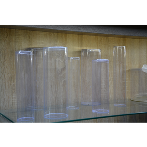 กล่องบรรจุภัณฑ์พลาสติกใสทรงกระบอกแข็งแรงทำจาก PVC พร้อมฝาปิด สำหรับเครื่องสำอางและขนม - Product Image 2