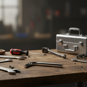 Llaves Hexagonales Curvadas Cromadas - Product Image 3