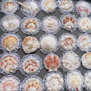Handcrafted Decorative Seashells | Premium Natural Material | Coastal Home Style - Product Image 1