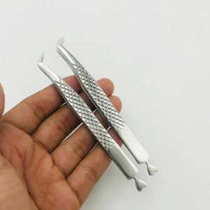 Pince à épiler avec logo personnalisé Volume fibre pointe marque privée pince à épiler en acier inoxydable pince à épiler extension de cils - Product Image 3