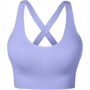 Nuevo diseño Cómodo Sujetador de yoga ajustable Belleza Volver Sujetador deportivo Mujeres Gimnasio Ropa deportiva - Product Image 3