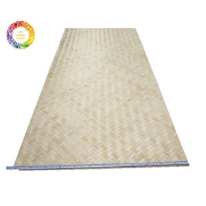 Estera de bambú hecha a mano tejida hoja de rollo ecológica natural para decoración del hogar panel de pared de partición de techo EXPORTACIÓN DE Vietnam - Product Image 5