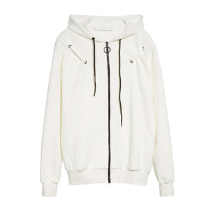 Mens Zip Up Hoodie Streetwear Full Zipper Cotton Fleece Heavy Fabric For Wholesale Export <b>Supply</b> And Brand Manufacturing - Product Image 2