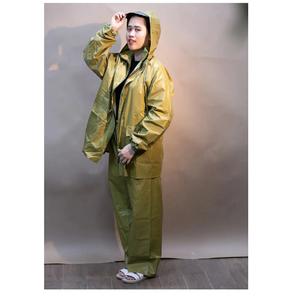 Chaqueta impermeable y pantalones OEM 190T tela de nailon duradera para una sola persona ropa impermeable universal de género para motocicleta/Electrombile - Product Image 3