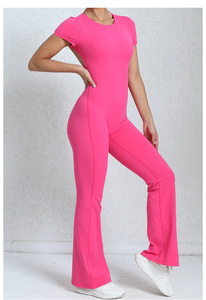 Ropa Deportiva Personalizada, Mono de Yoga para Mujer, Ropa Deportiva Ajustada, Body de Secado Rápido, Mono de Yoga para Ejercicio Físico para Mujer - Product Image 3