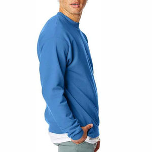 Sudaderas de cuello redondo para hombre, diseño hecho en Pakistán, sudaderas transpirables de manga larga de algodón 100%, venta al por mayor de gran tamaño para hombres - Product Image 3