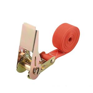 <span class=keywords><strong>Sangle</strong></span> <span class=keywords><strong>à</strong></span> <span class=keywords><strong>cliquet</strong></span> en polyester/nylon de 1 pouce, 2 m x 25 mm, capacité de charge de 500 kg, <span class=keywords><strong>sangle</strong></span> de contrôle de cargaison réglable - Product Image 1