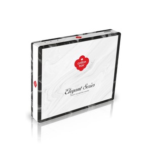 Elegant Cotton Box <b>Satin</b> Tablecloth <b>Set</b> Red Kiilik Nevresim for Home Use Solid Pattern - Product Image 2