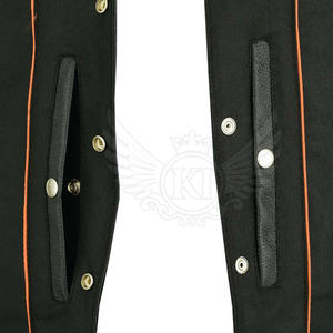 Bonne qualité 100% cuir fait mode gilet prix raisonnable hommes vêtements gilet en cuir en Stock - Product Image 4