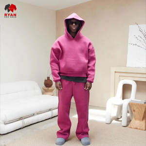 ชุดวอร์มออกแบบเองสำหรับผู้ชาย ผ้าสวมใส่สบาย ระบายอากาศได้ดี พร้อมโลโก้ตามสั่ง - Product Image 4