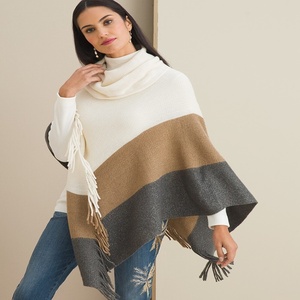 Ladies <b>Shawls</b> : 2024 Winter Wear Warm Customized Cape <b>Shawls</b> <b>for</b> <b>Women</b> - Product Image 1