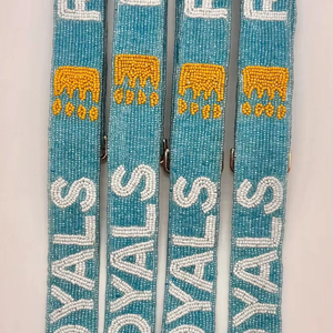 Sangle de sac à main à perles étoiles, accessoire fait main sur le thème western pour les rodéos, les festivals et le style chic de cow-boy au quotidien, journée de match - Product Image 6