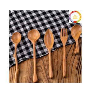 Cuchara de cocina de madera Todos Los tamaños disponibles Precio barato al por mayor Material ecológico de Vietnam - Product Image 1