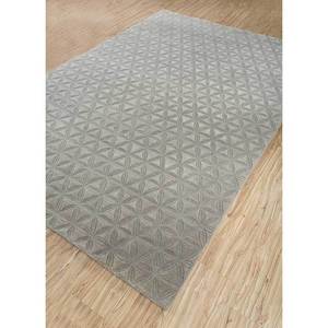 พรมขนสัตว์ทำมือขนาดใหญ่ รุ่น Phwl-225 สีเบจและสีน้ำตาล ลายเรขาคณิต สำหรับบ้าน ห้องนอน ทางเดิน ขนาด 9x12 ฟุต รูปทรงสี่เหลี่ยมผืนผ้า - Product Image 2